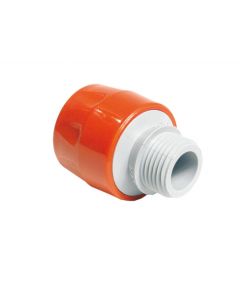 Raccord rapide male 1/2 pouce (pvc)